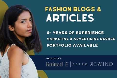 Konnant: I will be your SEO fashion blog article writer for $20 on fiverr.com