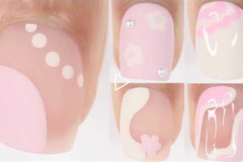 7 EASY SPRING NAIL DESIGNS 2022 | spring nail colors nail art compilation | pastel nail art