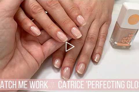 Gentle Natural Nail Manicure with CATRICE 'PERFECTING GLOSS' [no talking/just music]