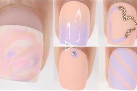 EASY SPRING NAIL DESIGNS 2022 | spring nail polish colors nail art compilation 2022 | pastel nails