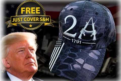 Free 2nd Amendment Hat - Camo - Insight Hiking