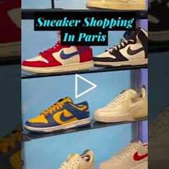 Retail Sneaker Shopping in Paris @ARROWandBEAST  @Foot Locker Europe @JD Sports @nike