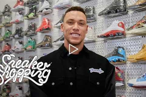 Aaron Judge Goes Sneaker Shopping With Complex