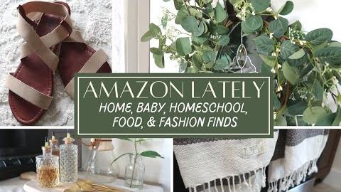 AMAZON LATELY || HOME DECOR, HOMESCHOOL, BABY GEAR, ORGANIZATION