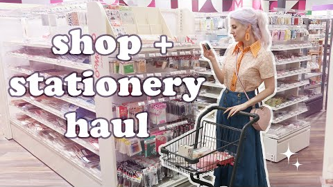 ASMR back to school shop with me! 🌷