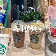 Vlog: Trying Stabucks for the first time | Baby Walker ring | essential shopping
