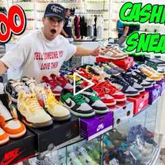 CASHING OUT A RARE SNEAKER COLLECTION! *$5,000 Buyout for our Sneaker Store*