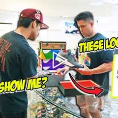 CASHING OUT CUSTOMERS IN OUR SNEAKER STORE! *Day in the Life of a Sneaker Store Owner*