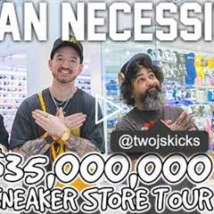 BEHIND THE SUCCESS OF URBAN NECESSITIES AND TWO JS KICKS *$30,000,000 Sneaker Store Tour*