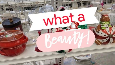 What a Beauty! - Shop Along with Me - Goodwill Thrift Store