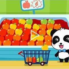 Kids Shopping at the Supermarket & buy toys, food and cake|Children Doing Shopping| BabyBus..