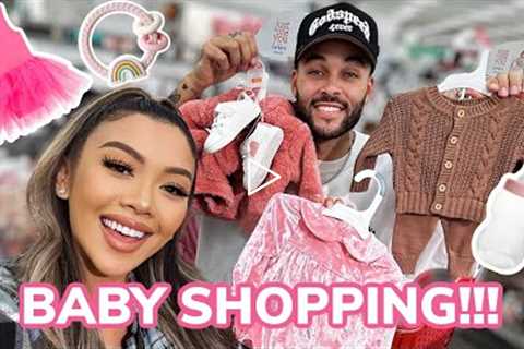 GOING BABY SHOPPING FOR THE FIRST TIME! *SO MANY OPTIONS!*