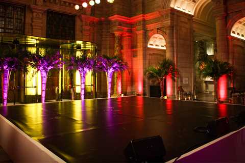 Nexgen Portable Stage For Fall Wedding Event - The Gluten-Free You