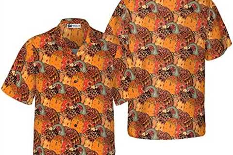 HYPERFAVOR Thanksgiving Shirts for Men &Women- Thanksgiving Pumpkin Pie Shirts- Short-Sleeve..