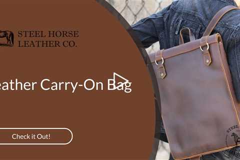 Leather Carry-On Bag