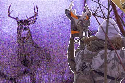 RUTTING BUCKS in a SNOWSTORM! – DOES SNOW CAMO WORK???