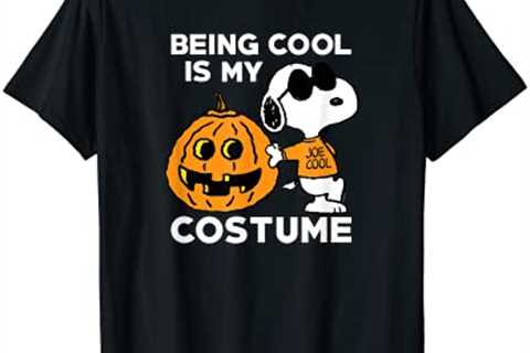 Peanuts Snoopy Cool Halloween Costume T-Shirt