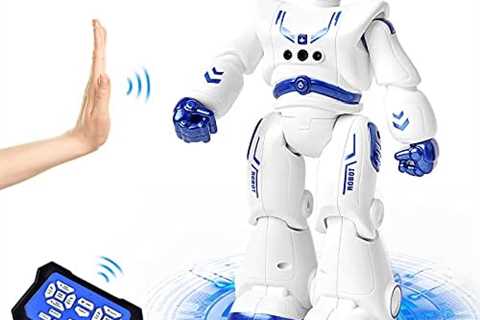 Robot Toys for 4 5 6 7 8 -12 Years Old Boys Girls, RC Robot Toy for Kids 8-12, Smart Programmable..