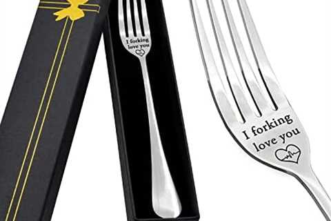 I Forking Love You Dinner Forks Gifts for Wife Girlfriend Boyfriend Mom Dad, Creative Christmas,..