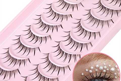 False Eyelashes Individual Clusters Extension Lashes Natural Look Mink Eyelashes Pack 10 Pairs..