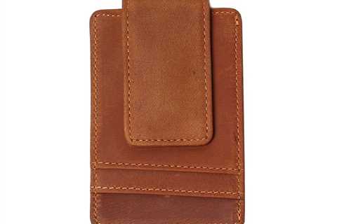 Men's Leather Money Clip Wallet - The Ultimate Wallet for Men