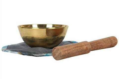 Singing Bowl Polished Brass