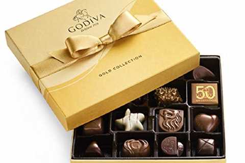 Godiva Chocolatier Chocolate Gold Gift Box, Assorted, 19 pc.