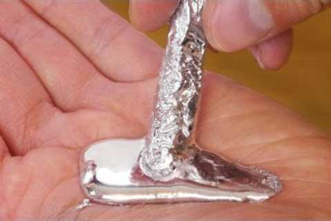 You Can MELT METAL In Your HAND! - Liquid Metal Science Experiments