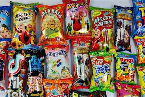 Latest Big Collection of Snacks with free gifts inside unboxing and review