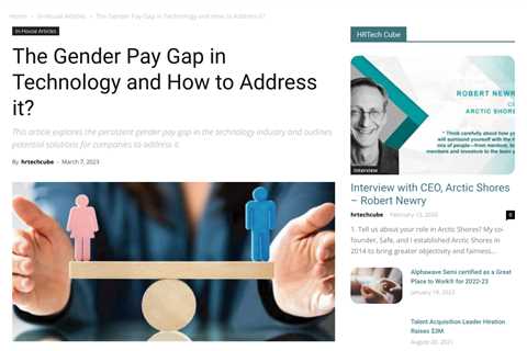 Closing the Gender Pay Gap in Technology: A Multifaceted Approach