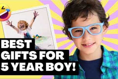 The ULTIMATE GUIDE to finding the {{BEST GIFTS🤗}} for 5-year-old boys!