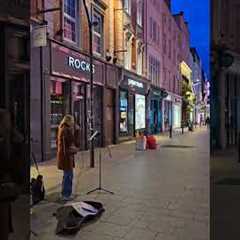 Fine Evening in Grafton Street Dublin ☘️ #dublin #ireland #2023 #busking #dublincity #irish