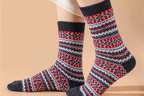 Women’s Wool Socks 5-Pack from $4.99 on Amazon | Tons of Fun Designs