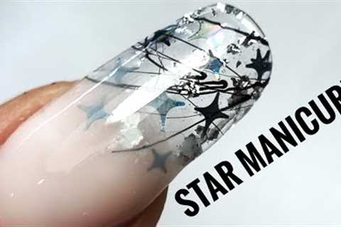 STAR manicure / Nail ART design