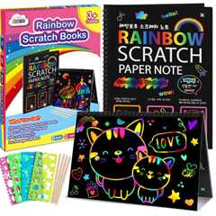 Rainbow Scratch Art Sets, Barbie Color Reveal Building Kit, Oh My Gourd Game & more (2/23)