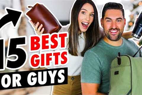 15 BEST Gifts for GUYS! *Mens Gift Guide 2020*