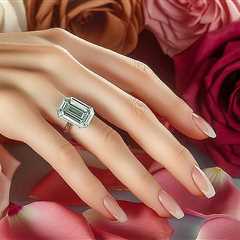 Why We Love Emerald-Cut Diamond Rings