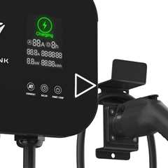 CLEESINK Level 2 EV Charger, 40A 240V Indoor/Outdoor Electric Vehicle Charging Station,