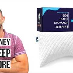 Sidney Sleep Pillow for Side and Back Sleepers - Comfort for Neck and Shoulder Pain