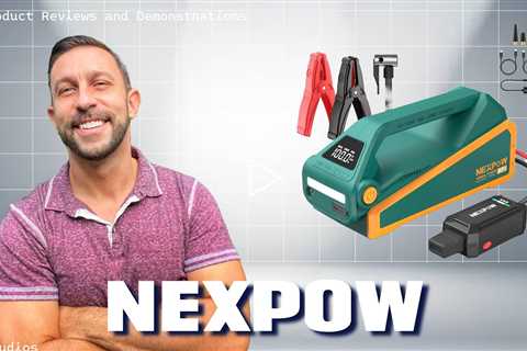 NEXPOW AP1 Jump Starter with Air Compressor