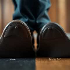 Leather soles vs rubber soles key differences benefits and how to choose the right one