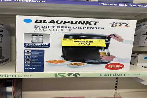 Holy crap - this beer gadget is 40% cheaper and my husband won't shut up about it