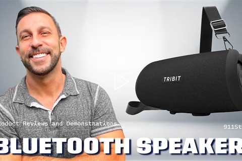 TRIBIT StormBox Lava Portable Bluetooth Speaker