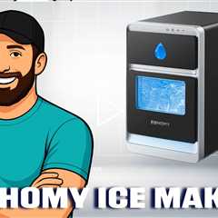 EUHOMY LunaArc Clear Crescent Ice Maker