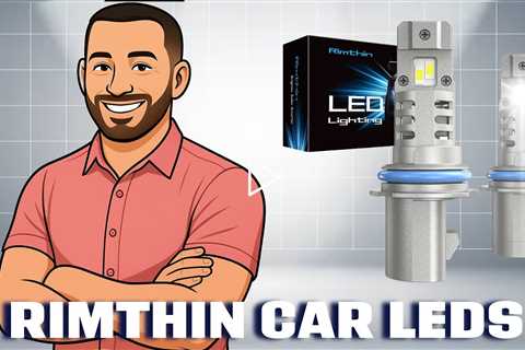 Rimthin Car LEDs - White Light Bulbs, IP67 Waterproof, Pack of 2