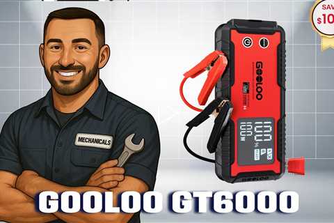 GOOLOO GT6000 Jump Starter - Get a Jump on Summer!