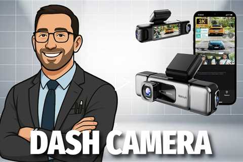 Botslab 3K 4 Channel Dash Cam, 560° All-Sides View, Front and Rear Inside pd wed