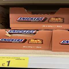 Found Something Wild at B&M: Coffee Snickers That Nobody's Talking About