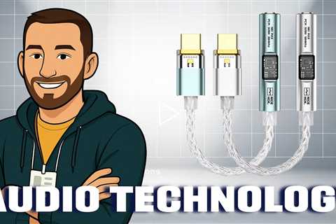 NICEHCK DB2 IEM Earphones and NK1 MAX USB C to 3.5mm Audio Adapter.