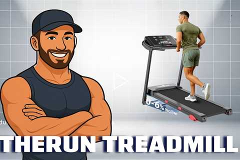 THERUN Folding Incline Treadmill for Running and Walking pd 7th